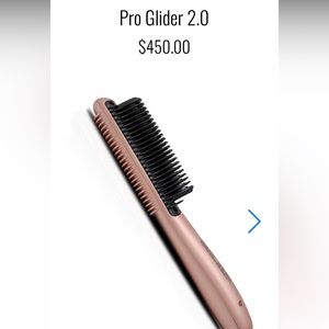 Straight Ahead proglider 2.0 rose gold Hair Straightener